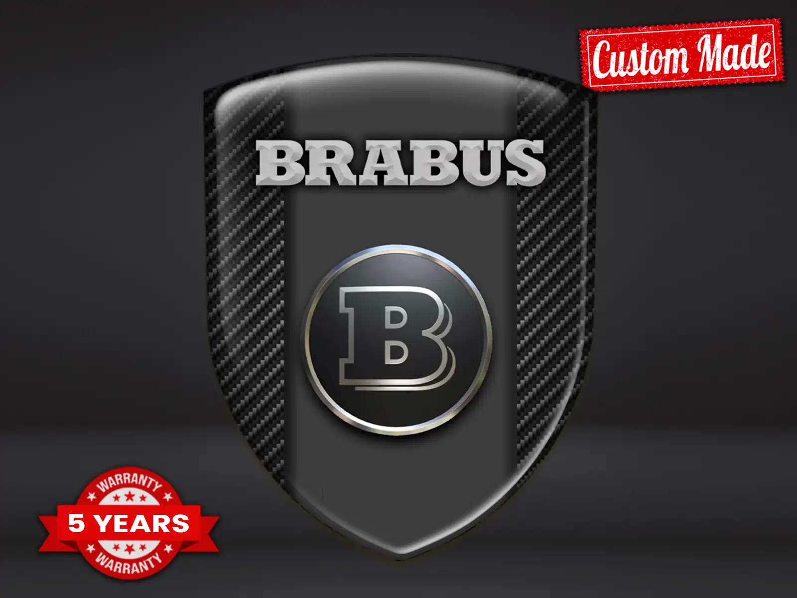 Brabus Große Autosticker Robust Hochwertig Professionell